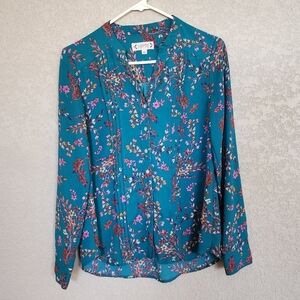 Nanette Lepore long sleeve blouse Size Small